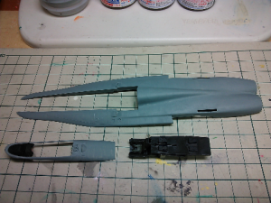 F/A-18 ホーネット 製作中!