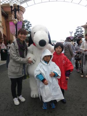 暴風雨のUSJ旅行