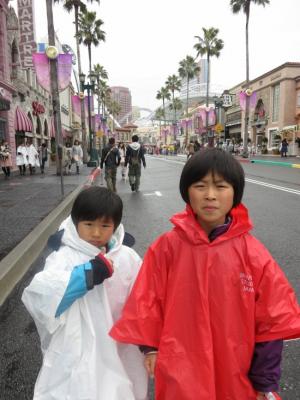 暴風雨のUSJ旅行