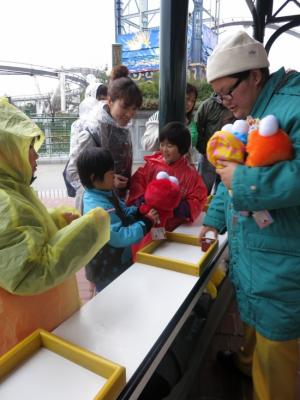 暴風雨のUSJ旅行
