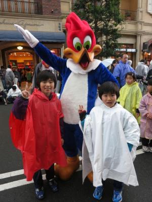 暴風雨のUSJ旅行