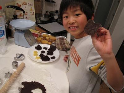 マナチカとお菓子作り
