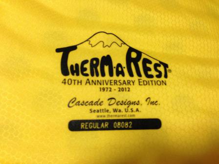 快眠第一主義 〜 THERMAREST(サーマレスト) 40th Anniversary