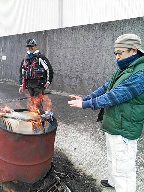 焚き火