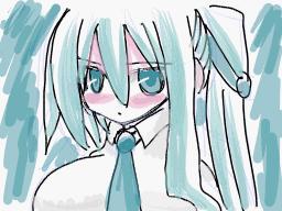 ヒスイ テスト用ラフ絵