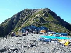 肩ノ小屋と北岳