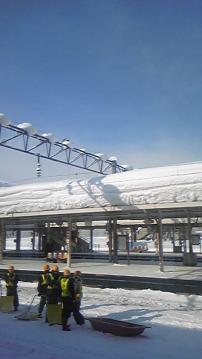 滝川駅構内