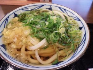 丸亀製麺 岩国店 かけうどん/Kake-Udon in Marugame-seimen Iwakuni-ten