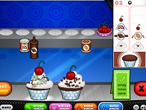 カップケーキ屋で接客調理ゲーム Papa S Cupcakeria ひといきゲーム 無料ブラウザゲーム フラッシュゲーム