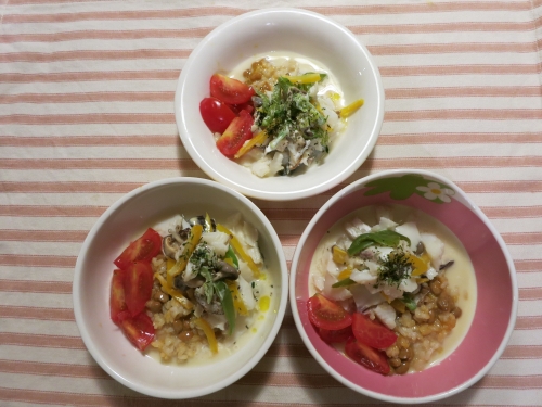 朝ご飯 鱈とチーズのホイール焼き