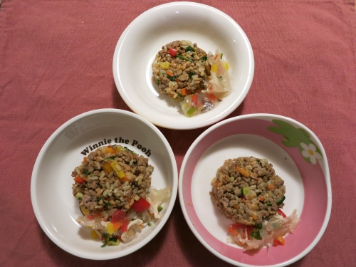 朝ご飯 ねばねば炒飯
