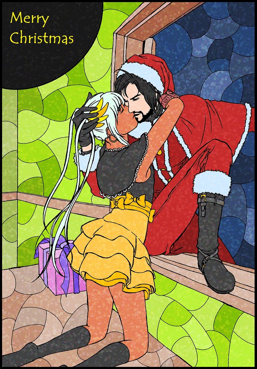 ステンドグラス完成