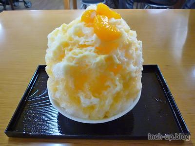 かき氷のみかん