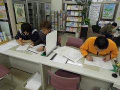 事前に配達するお宅を調べています