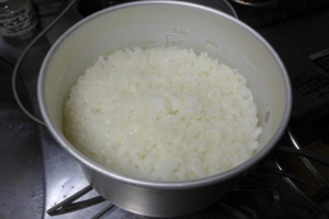 コッヘル炊飯_完成