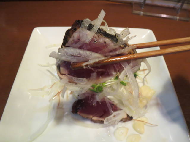 鰹塩たたき