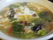 麺やぼうず 塩の玉子とじラーメン