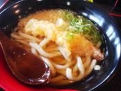伊予製麺帯広店 かけうどん+えび天