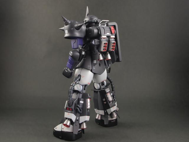 MG 高機動型ザクII 黒い三連星仕様 Ver.2.0 完成 | ロボット