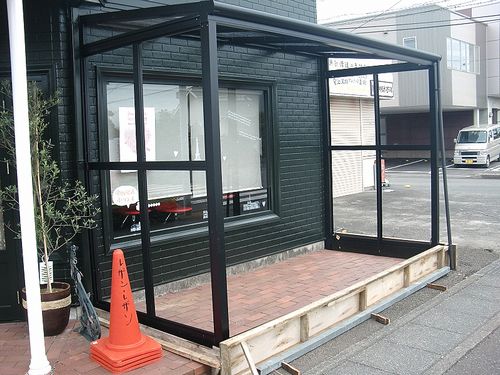 テラス骨組み