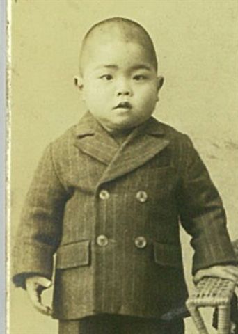 幼少の頃のワタクシ