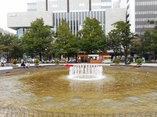 たくぎん噴水③