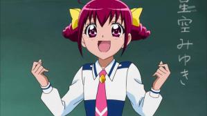 星空みゆきさん。キュアハッピーです。頭の中がきらきらしてる子です。