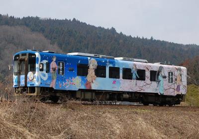 花咲くいろはラッピング車