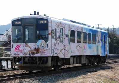 花咲くいろはラッピング車