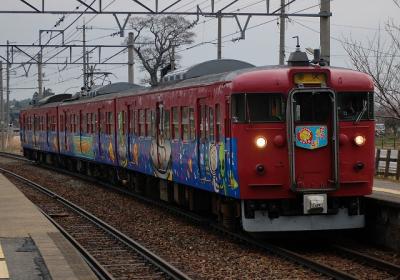 415系 ラッピング編成