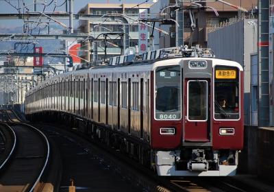 8040F 通勤急行梅田行
