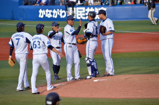 横浜DeNAベイスターズの選手たち