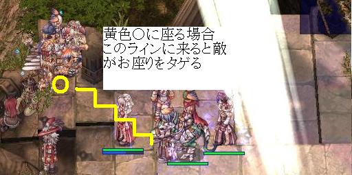 お座りライン1つ右