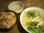 男寿狼・たまごめし&鶏骨鶏チャーシュー