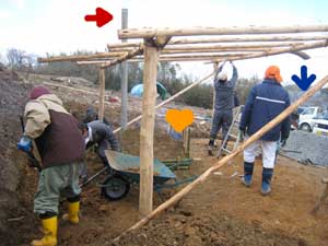 炭焼き小屋2