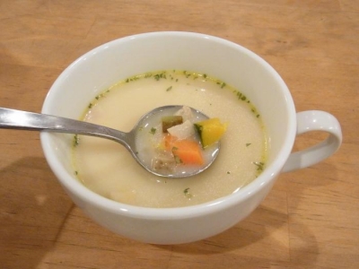パンケーキママカフェVoiVoi(スープの具材)