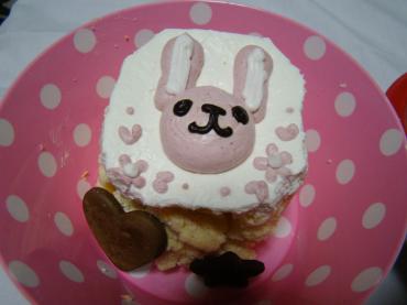 うさぎちゃんケーキ