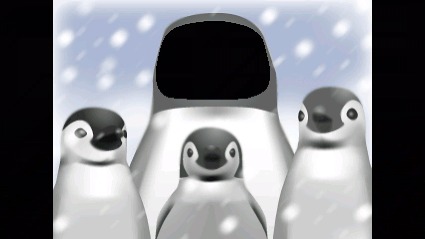 ペンギン看板