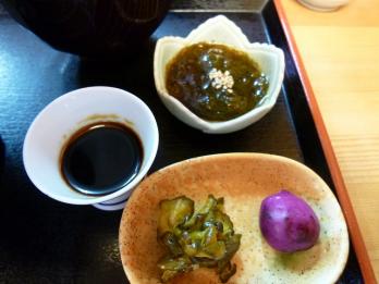 タレと漬物とか