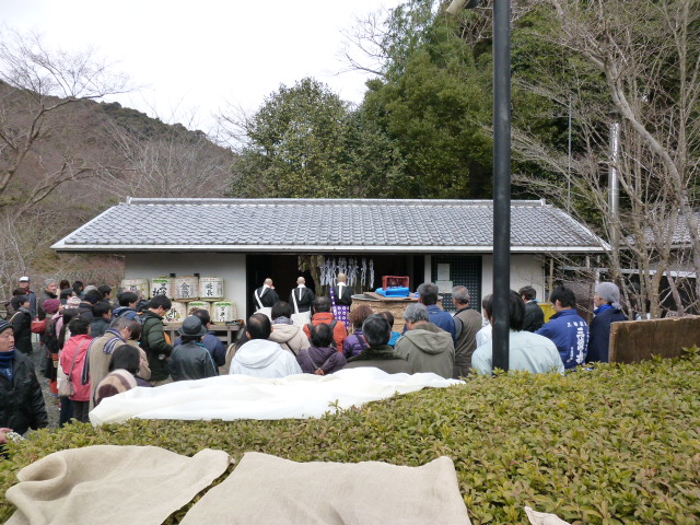 正暦寺清酒祭清酒醸造祈願2