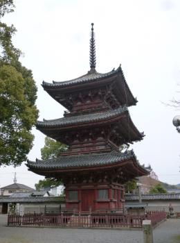 斑鳩寺三重塔