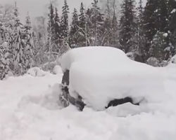 Swedish Man Survives Two Months In Snowed-In Car