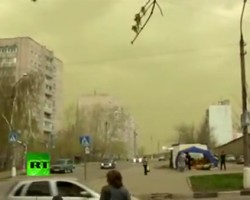 Huge green cloud over Moscow has terrified Russians tweeting for their lives over apocalypse fears