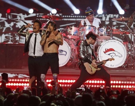 bruno mars Red Hot Chilli Peppers