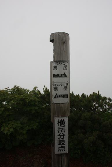 横岳分岐