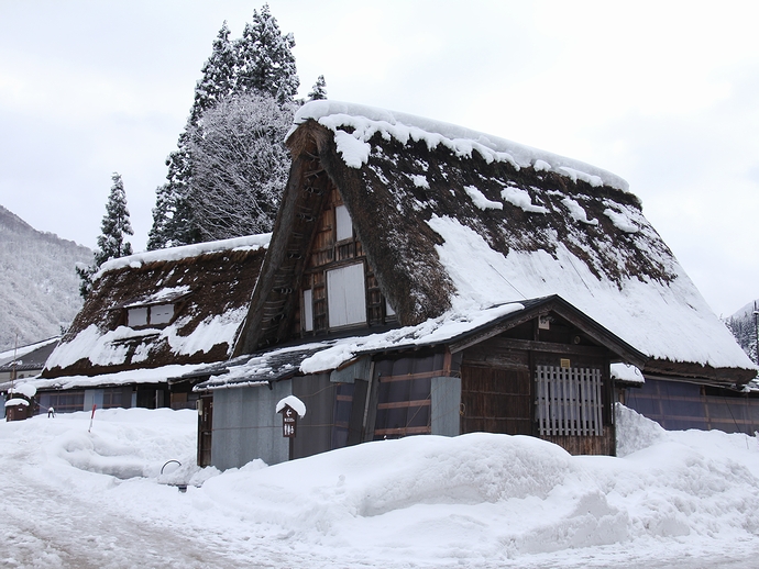 雪と合掌造り(相倉) 雪と合掌造り(相倉)