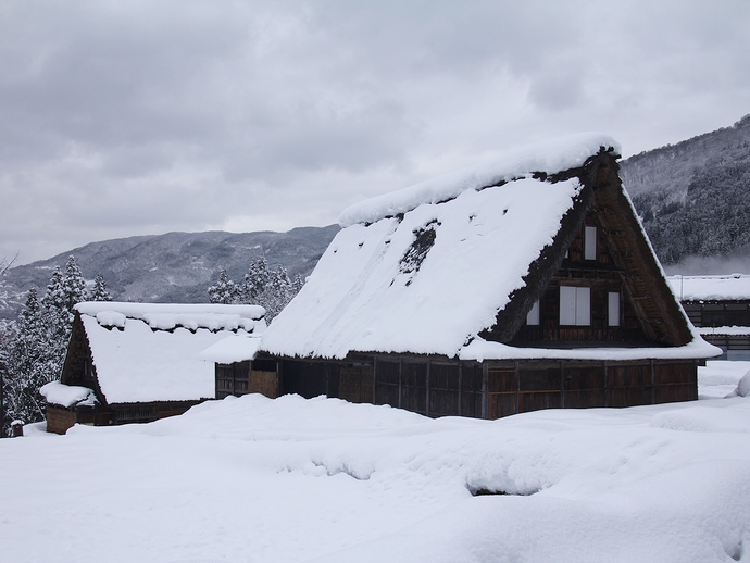 雪と合掌造り(相倉) 雪と合掌造り(相倉)