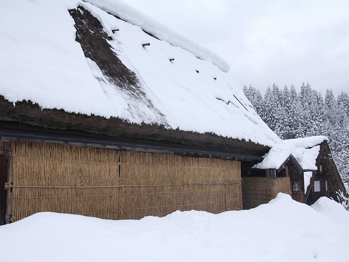 雪と合掌造り(相倉) 雪と合掌造り(相倉)