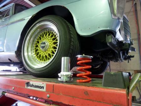 mercedes coil over suspension kits