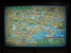 九段下駅都営線沿線マップ